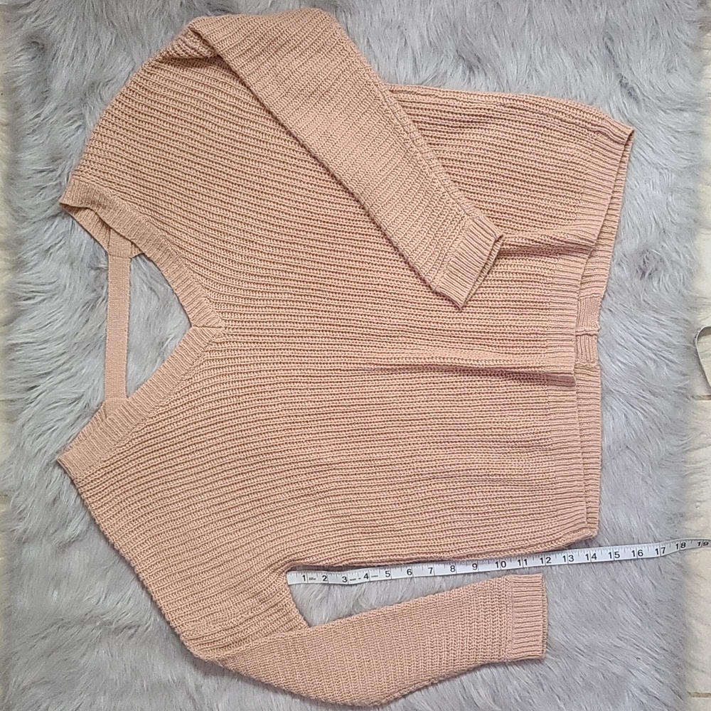 Open back Sweater
